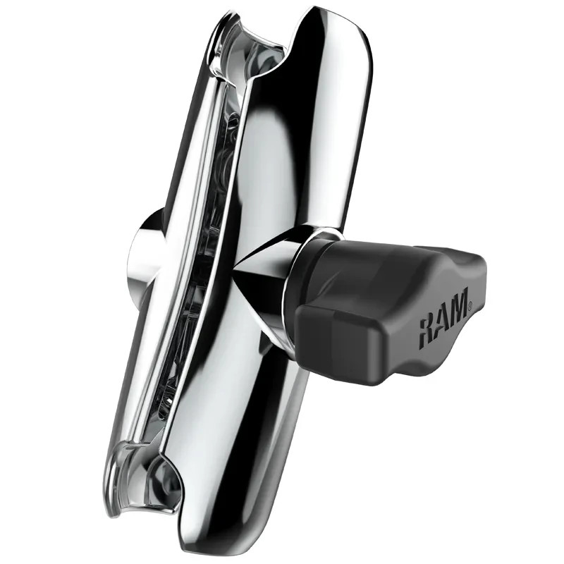 Supporto RAM-B-201CHU Cromato Medio 9cm per Sfere da 1"