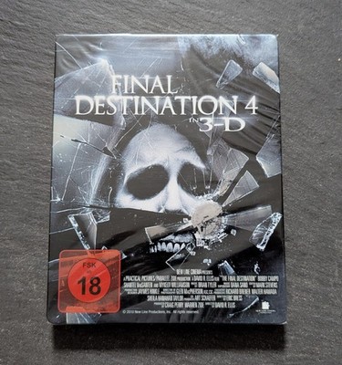 ''Final Destination'' - Teil 4 [3D STEELBOOK Blu-Ray] - NEU & OVP!