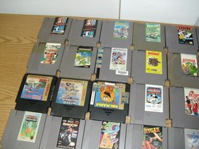 Lot of 26 NES games! Werewolf Clash at Demonhead TMNT Mario Bros Rygar 9