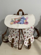 Loungefly Disney Lilo and Stitch Tropical Floral Sketch Slouch Backpack Bag