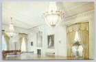 Vintage White House East Room Washington DC Photochrome Postcard