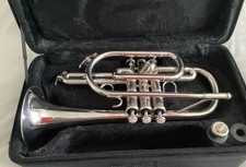 JOHN PACKER Bb CORNET - versilbert