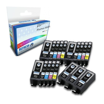 Refresh Patronen Super 18x Pack PGI-555XXL/CLI-551XL Tinte kompatibel mit Canon