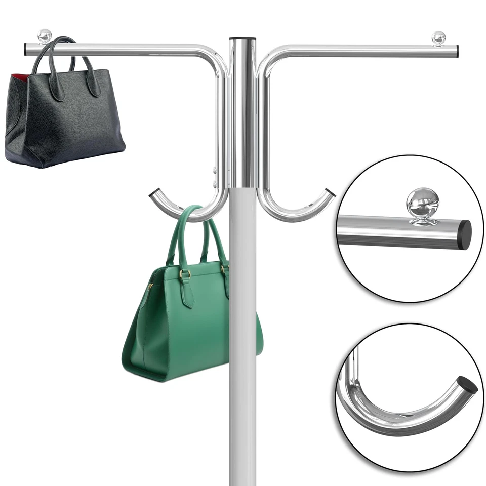 Cover and Tube Bracket for SimpleHouseware Z-Base Garment Rack (Garment Rack NOT - Image 3 of 4