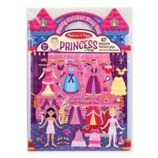 Melissa  Doug Puffy Sticker Play Set-Dress Up, Princess Brand New 