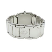 PATEK PHILIPPE Twenty 4 Watch 4910/10A-011 Quartz White Dial Stainless Steel 5