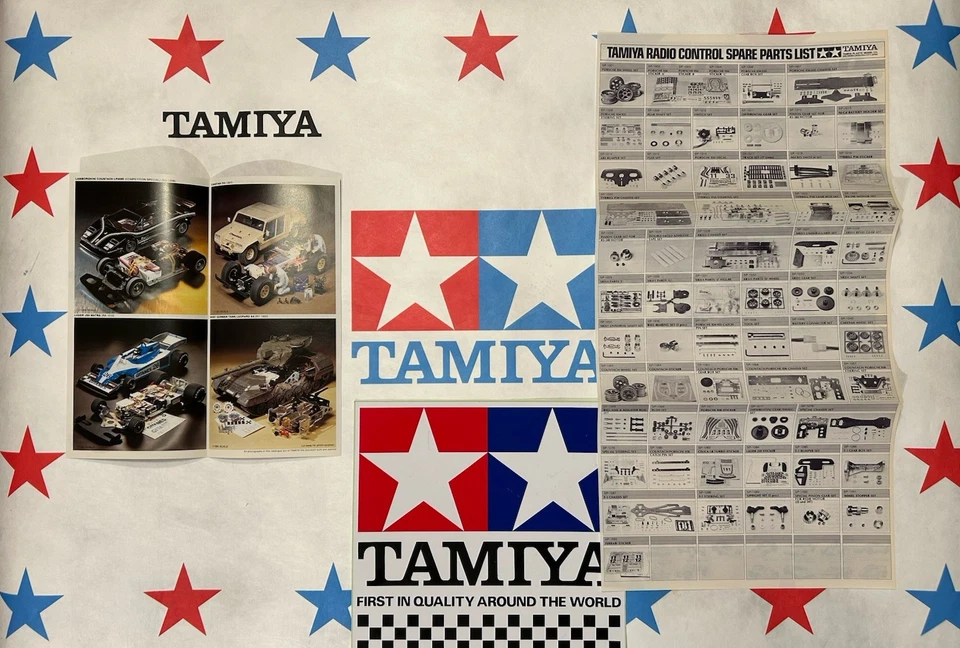 Vintage Tamiya Tyrrell P34 Six Wheeler 58003, RA-1003, Manual - Excellent Clean - Image 3 of 3