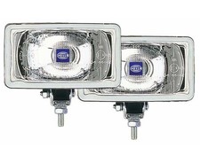 Hella 005700691 550 Series 7.6x3.7 55w Rectangular Long Range Beam Light Kit