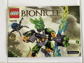 LEGO BIONICLE Protector of the Jungle (#70778) 100% Complete Including Manual
