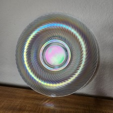 Vintage Iridescent Carnival Swirl Glass Bowl 12" See Pics