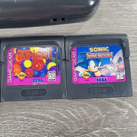 SEGA Game Gear Handheld System w/ 4 Games All New Recapped