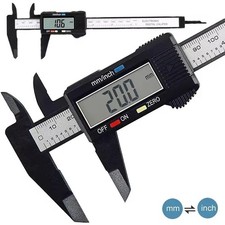 6" 150mm Digital Caliper Micrometer LCD Gauge Vernier Electronic Measuring Tool