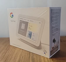Nest Hub 7 Smart Touchscreen Display Google Assistant GA01331-US 2nd Gen Chalk