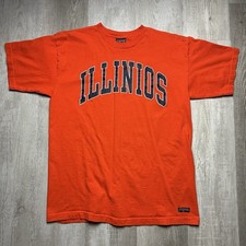 Vintage Jansport Made In USA Illinois Illini T Shirt Size L