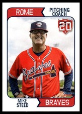 2023 Mike Steed MiLB Minor League Rookie RC Romes Braves