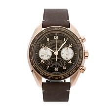 Omega Speedmaster Chronoscope Bronzo Oro Manuale 43mm Watch 329.92.43.51.10.001