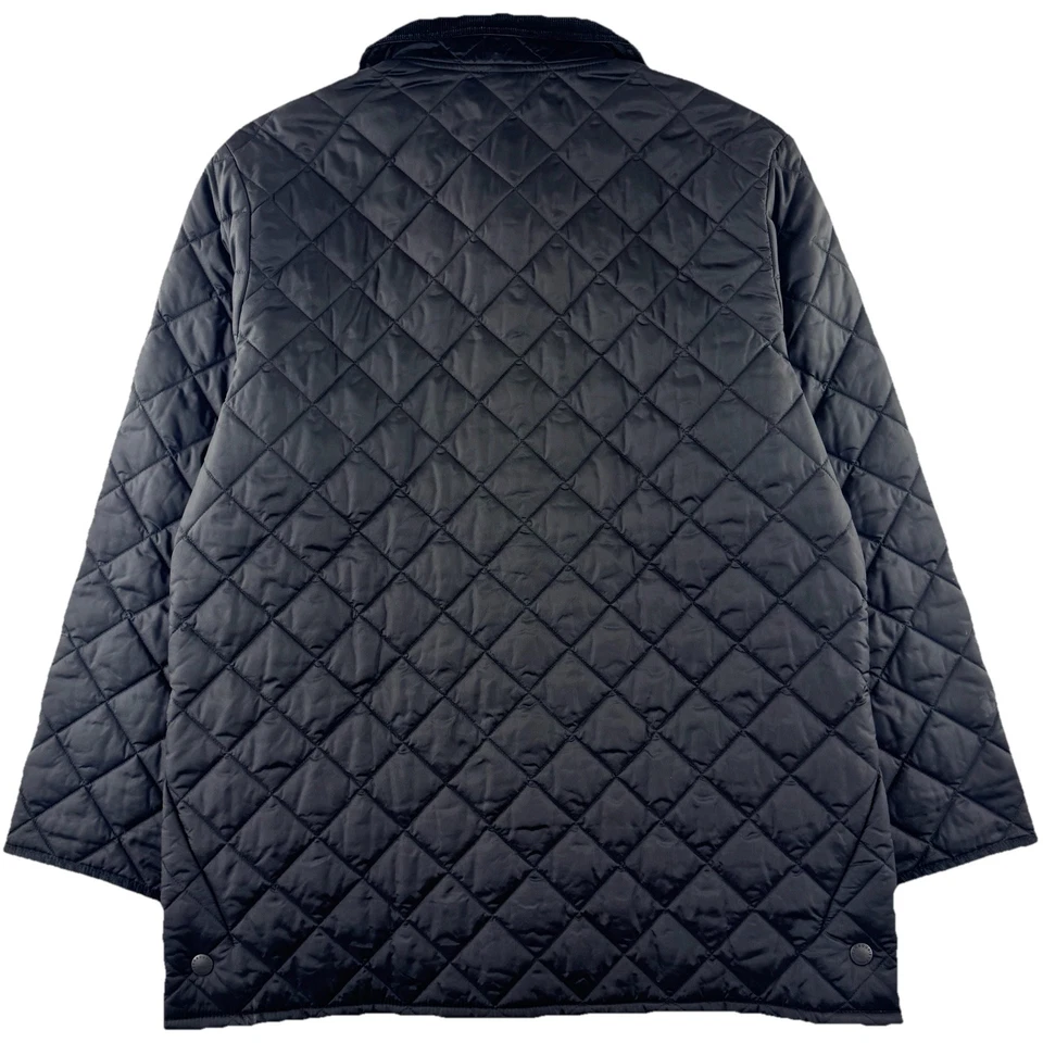 Barbour Liddesdale стеганая куртка мужская большой черный красный тихий роскошь опрятный новый - Изображение 2 из 4