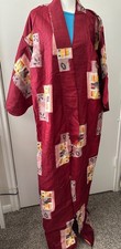 JAPANESE KIMONO Men's/Women's Lined Vintage Traditional style, silk, beautiful
