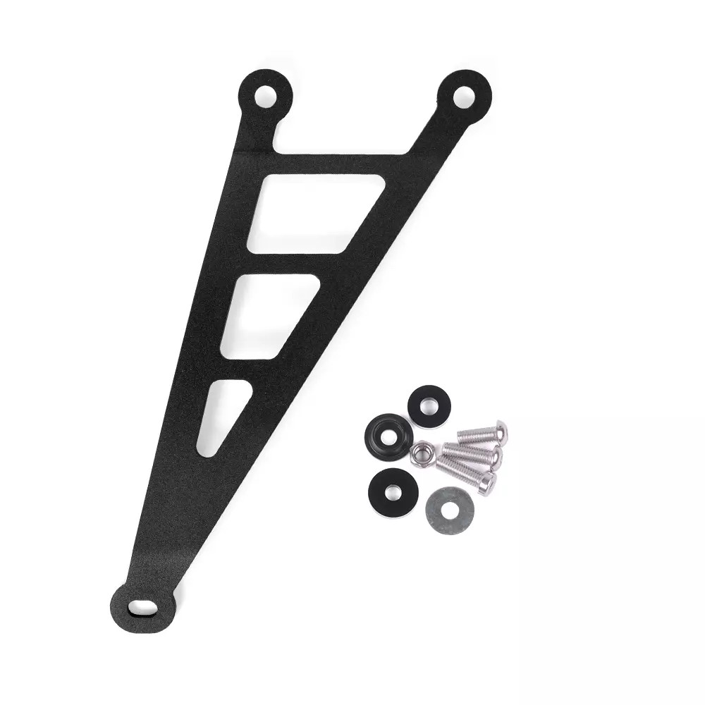 Support d'échappement en acier noir pour moto Kawasaki ZX6R 2013-2018