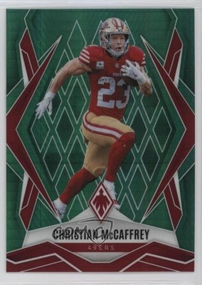 2025 Panini Phoenix Green Hyper 36/149 Christian McCaffrey #34 1h0p