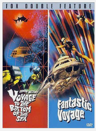 Fantastic Voyage/Voyage to the Bottom of The Sea DVD Double Feature W/Insert(B5)