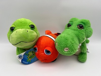 Ocean Buddies Plüschtiere Set 3tlg Schildkröte Clownfisch Krokodil