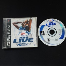 NBA Live 2001 (PlayStation 1 PS1) CIB COMPLETE & TESTED