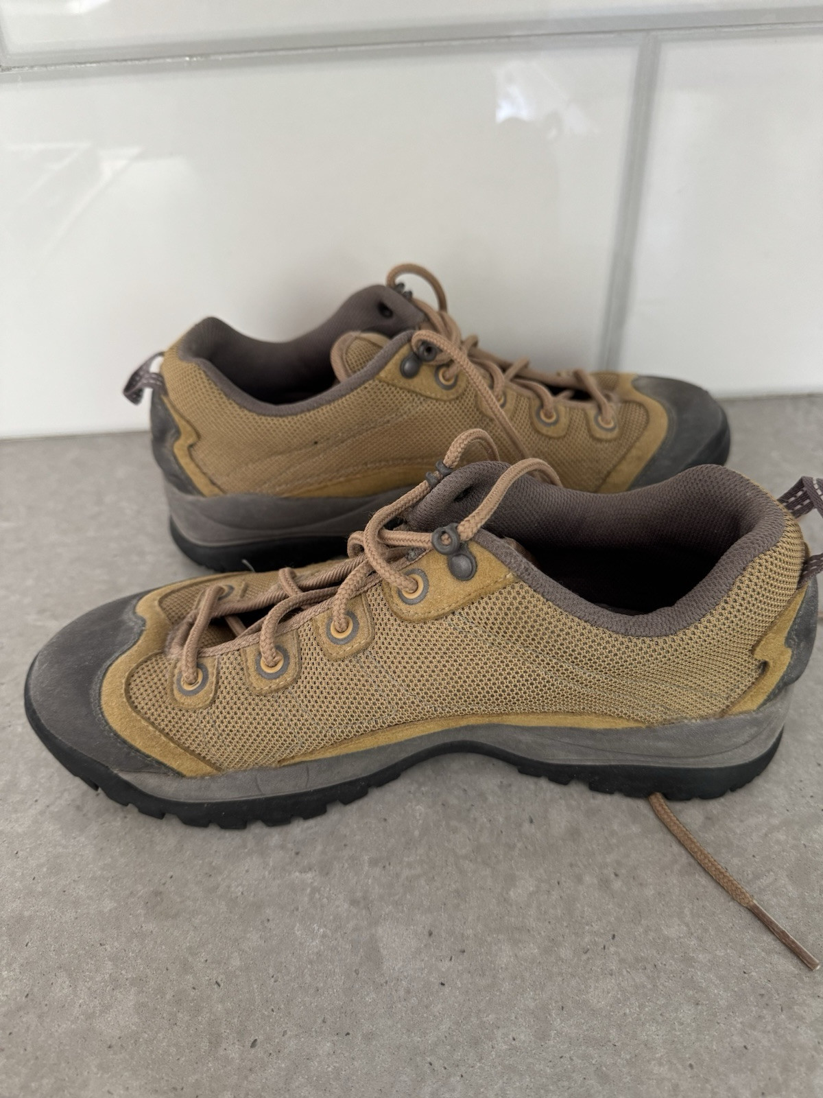 Scarpe da trekking donna Salomon marrone senape taglia 8 5