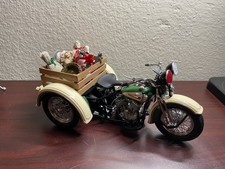 Franklin mint Harley Davidson Christmas servi...