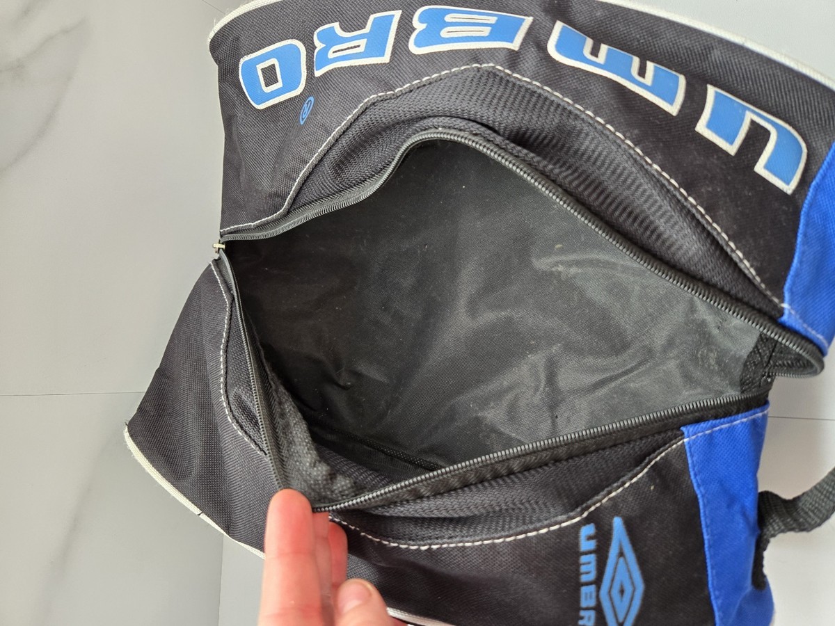 Sac De Sport Vintage Umbro Années 90 - Vert, En Nylon, Pour Homme