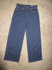 NWT AYR The Big Salad Jeans SZ 24 Vandalay Blue Wide Leg Lightweight Denim