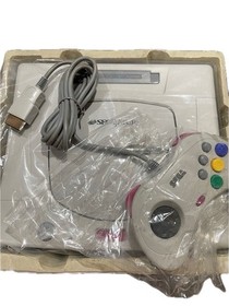 Sega Saturn HST-0019 White Console Japan Model  Opened Box Unused