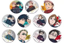 Jujutsu Kaisen Badge Set All 11 Types Hologram Shiny Collectible Characters