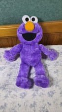 Rare Purple Elmo Sesame Street Plush Toy Factory 10  2022 Stuffed Animal Plushie