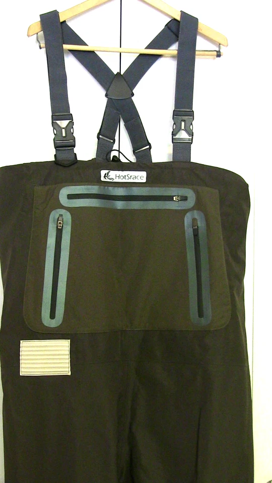 BREATHABLE FLY FISHING CHEST WADERS WATERPROOF wth Neoprene Wading Socks - Image 2 of 4