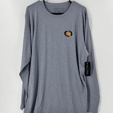 NWT ANETIK Ultralight Outdoor Long Sleeve Shirt UPF 30 Gray Men's 2XL