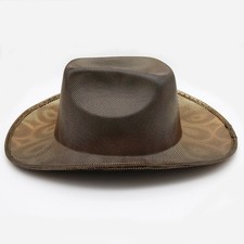 Handmade Straw Western Cowboy Hat Boho Sun Hat