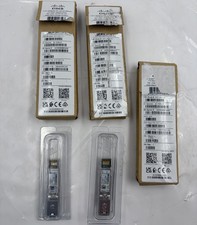 QTY 3 CISCO SFP-10G-T-X SFP 10G FIBER OPT TRANSCEIVER MODULES RJ-45 10GBASE