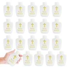 60ml Empty Plastic Holy Water Bottle Container Church Catholic Gift 20 PCS