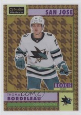 2022-23 O-Pee-Chee Platinum Retro Purple Houndstooth 11/15 Thomas Bordeleau q2c
