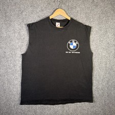 Vintage Jesus Shirt Mens XL Black 90s Parody Quote Bible BMW Car Rare USA