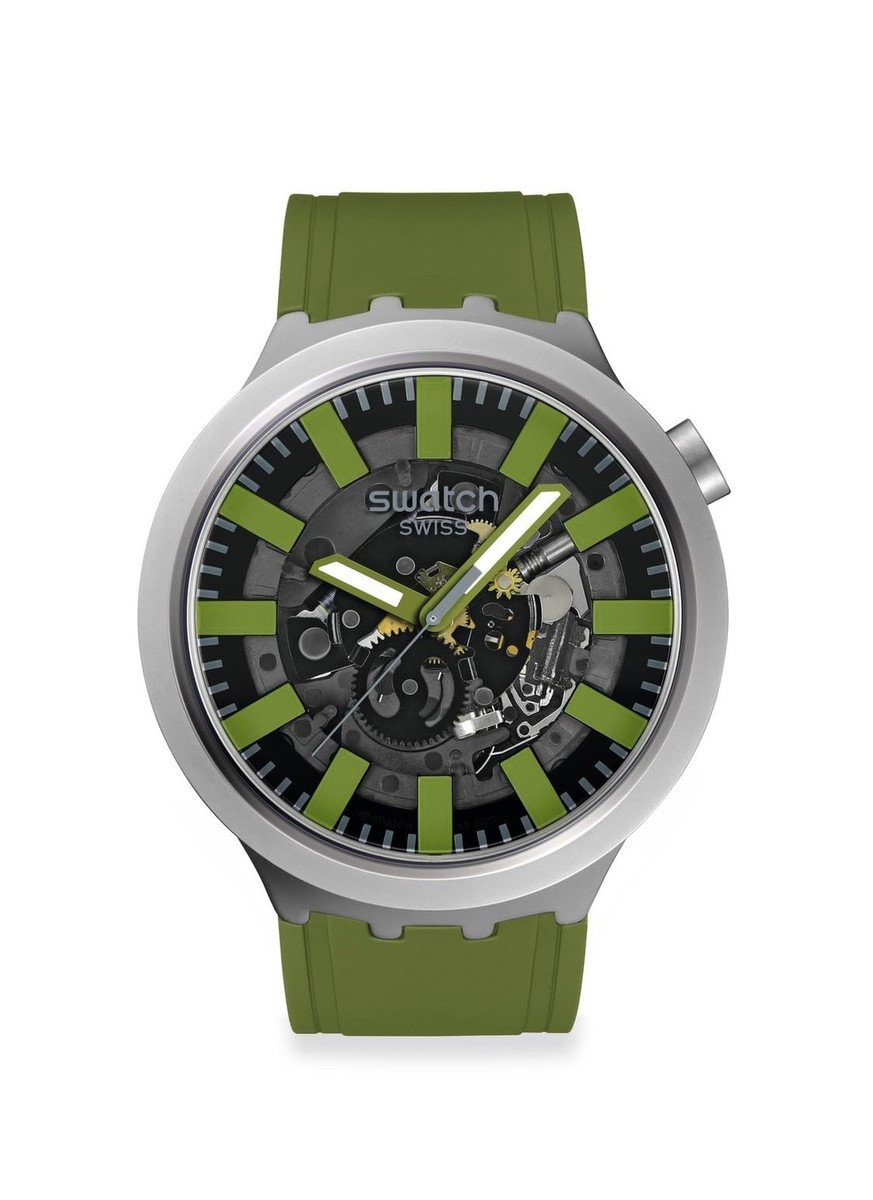 Bold Irony Swatch Irony Water Resistant Depth Swatch Quartz Big