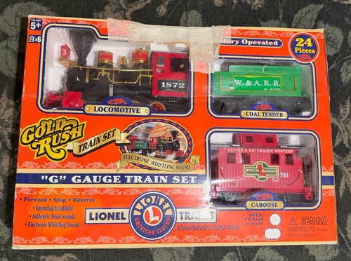Juego Tren Lionel Gold Rush Escala G Funciona con Pilas 62048 | Zustand: Used