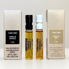 Tom Ford Vanille Fatale EDP Vanilla Sex EDP Sample Sprays 2ml Each