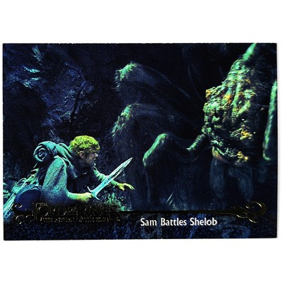 #ad #ad Topps The Lord of The Rings Return of the King Card #122 SAM BATTLES SHELOB $1.65