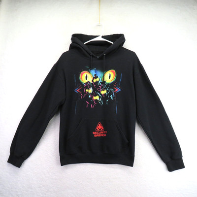 Five Nights at Freddy's Hoodie Mens Small Security Breach Pullover Gamer 2023