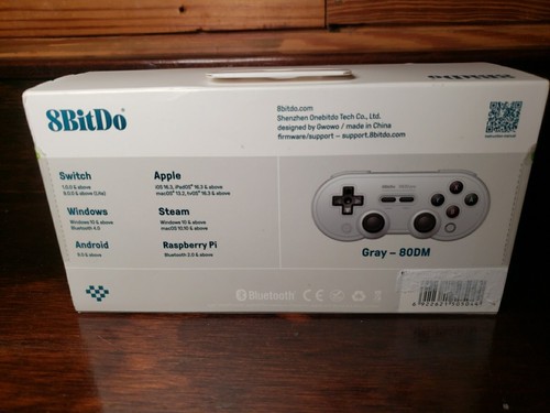 8BitDo SN30 Pro Bluetooth GamePad - Hall edition/ Gray, Apple - Picture 2 of 4