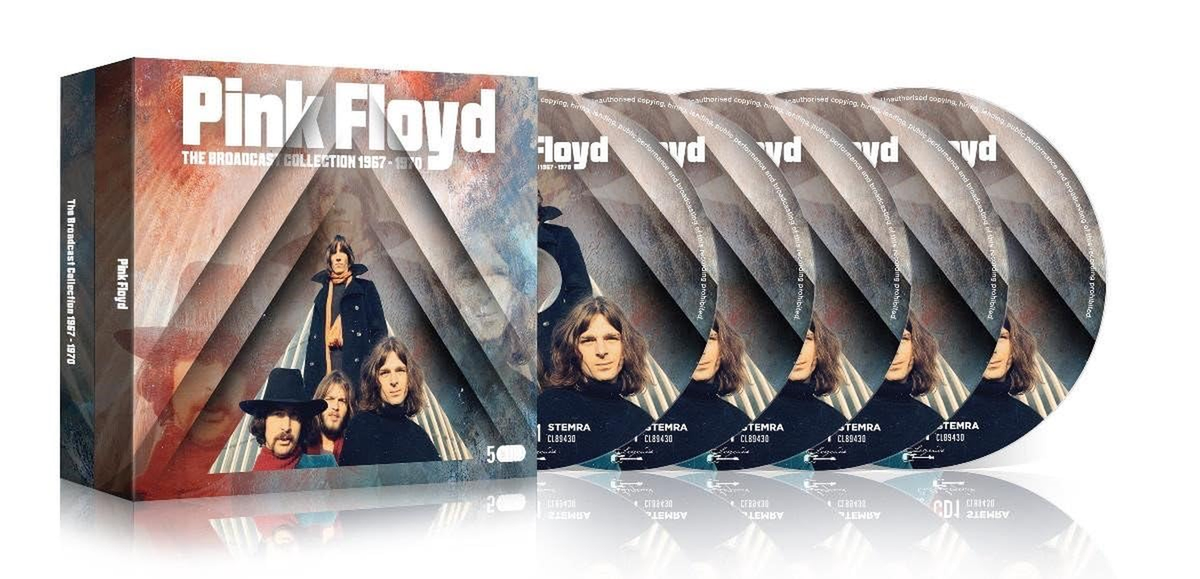Pink Floyd The Broadcast Collection 1967–1970 5CD Box Set Rare