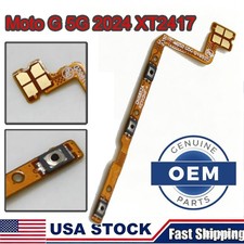 OEM Power Volume Button Ribbon Flex Cable fit Motorola Moto G 5G 2024 XT2417