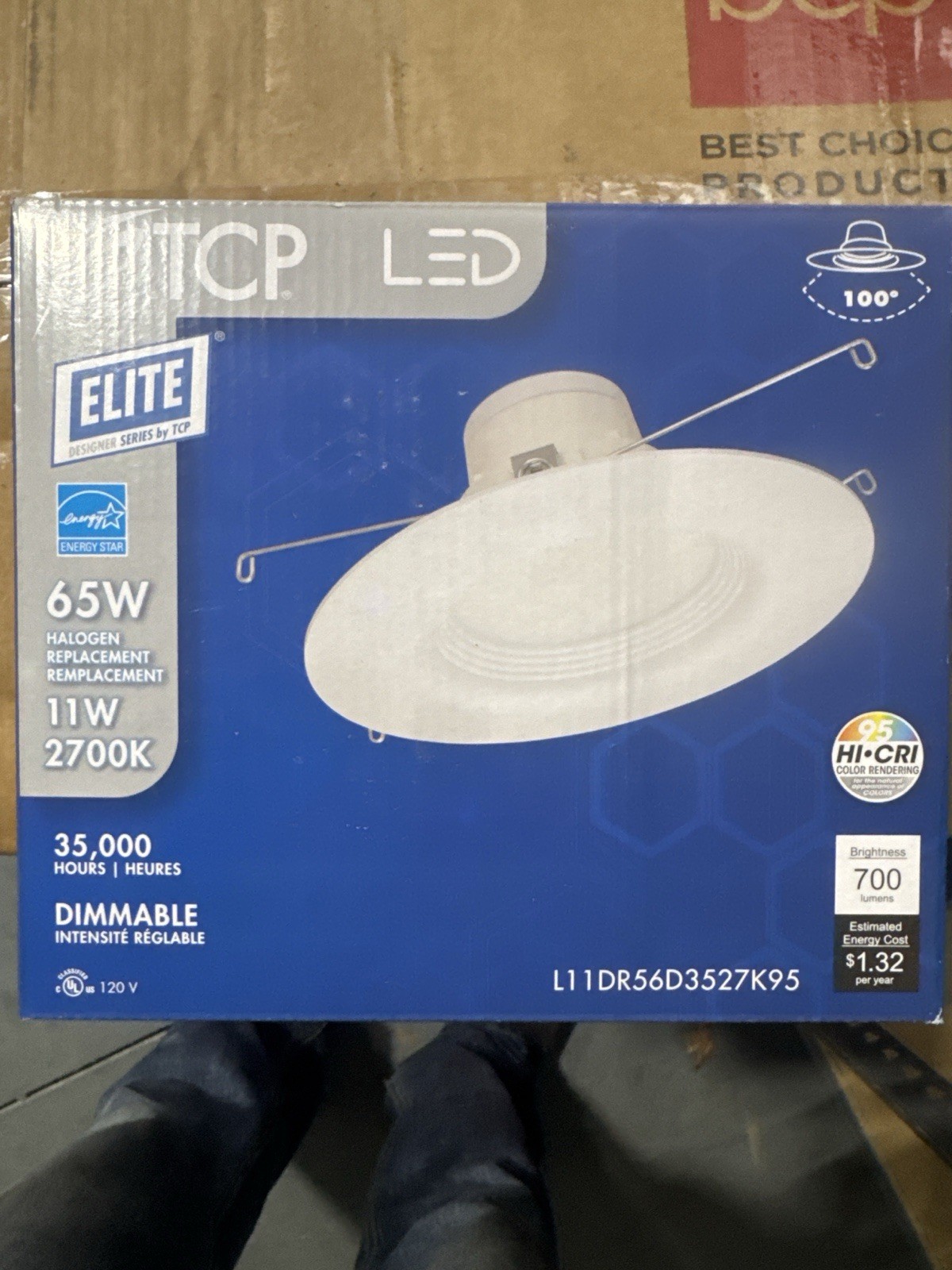 TCP Led 65w 2700k